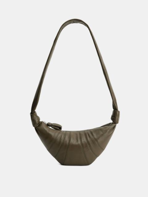 Lemaire Dark Khaki Small Croissant Bag