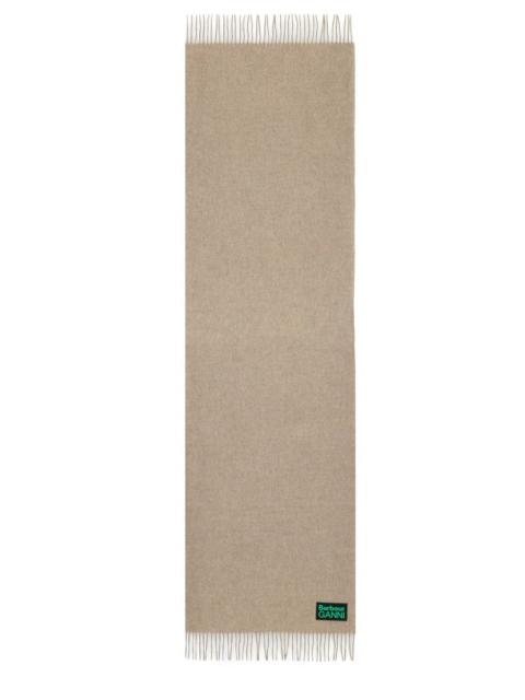 Other Designers BARBOUR X GANNI - Barbour X Ganni Women Barbour Wool Scarf X Ganni