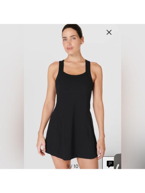 Other Designers NWT‎ Sweaty Betty Power Pro Racerback Workout Sport Dress Black Sz XS $148