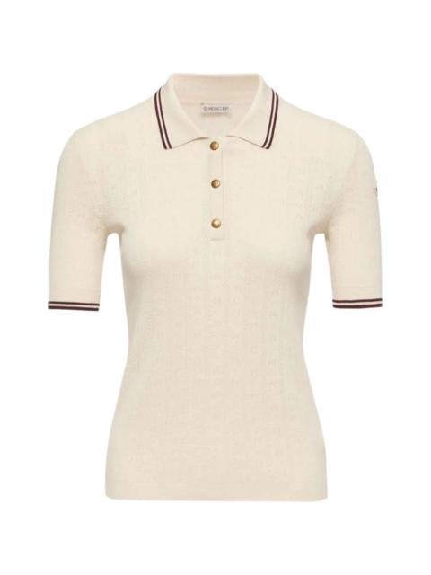 Moncler Moncler Women Short Sleeve Polo