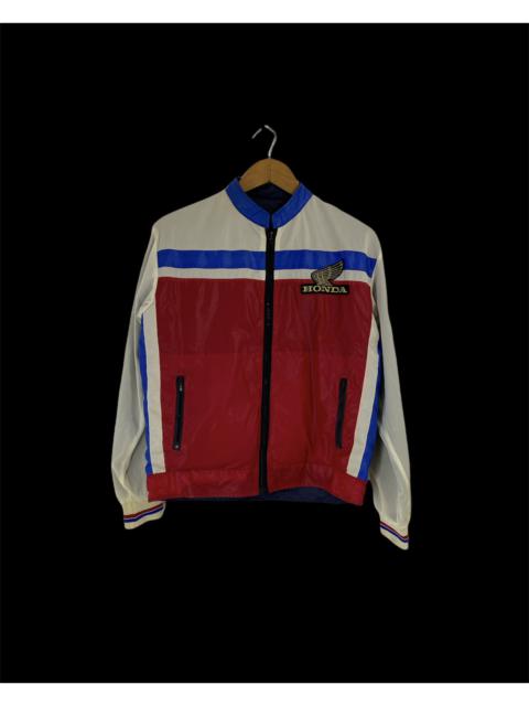 Other Designers Vintage - Rare!!Vintage 80’s Honda Reversible Jacket Design MOTO