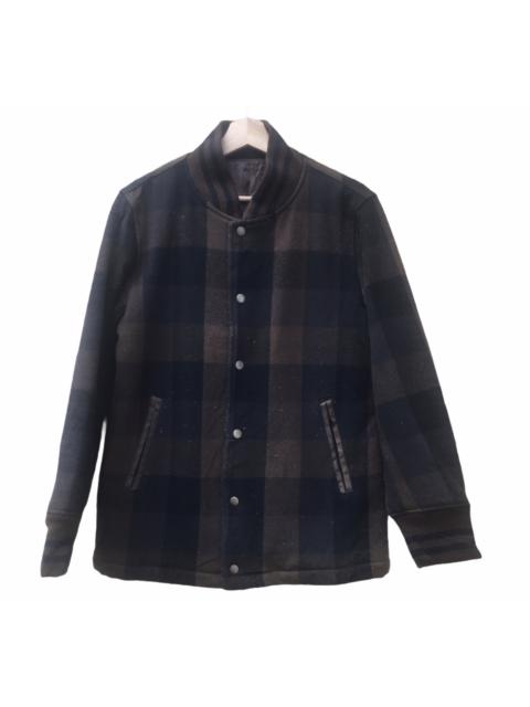 Other Designers Japanese Brand - Japanese Varsity Tartan Jacket