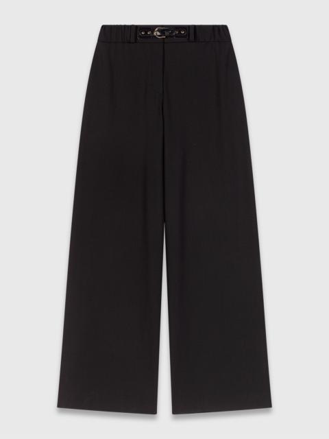 maje Wide-leg suit trousers