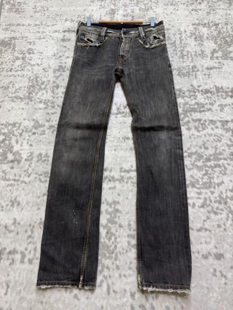 Diesel Vintage Diesel Industry Distressed Ripped Claw Mark Denim