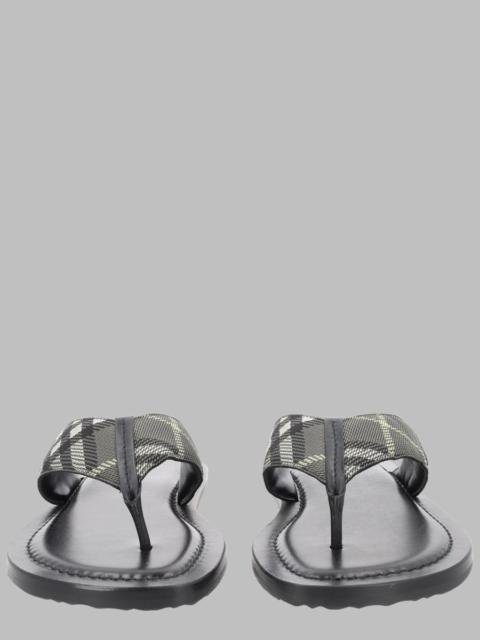 Burberry Burberry Men Sandalo "Check Pavillon"