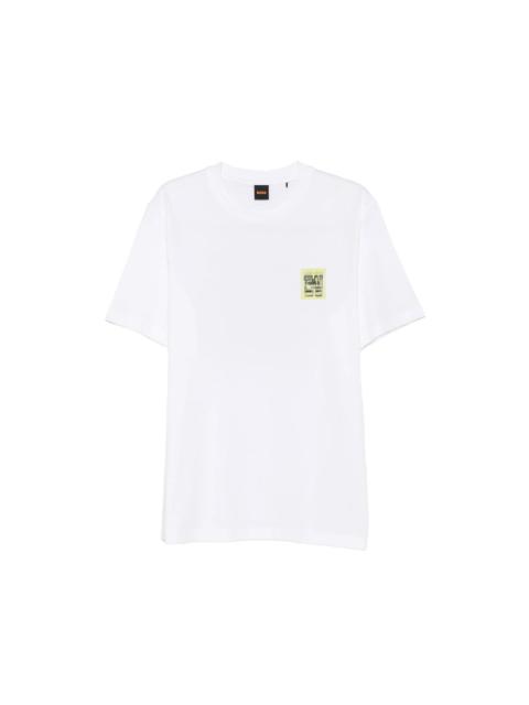 BOSS Boss White T-Shirts & Vests - T-Shirts Men