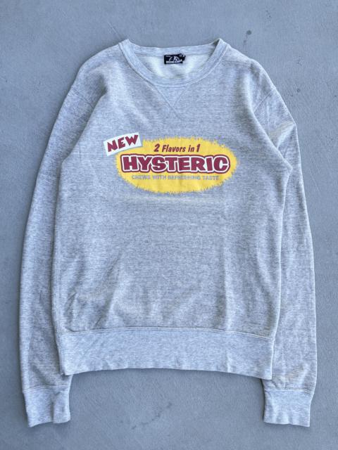 STEAL! 2010s Hysteric Glamour Chewing Gum Logo Sweatshirt