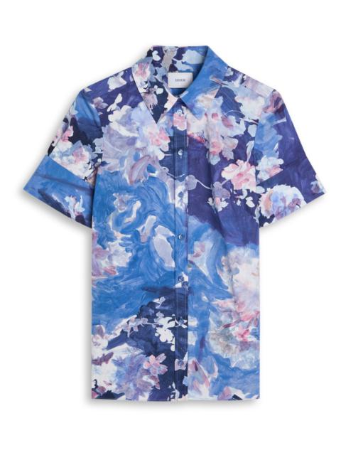 Erdem Erdem Printed Cotton-poplin Shirt