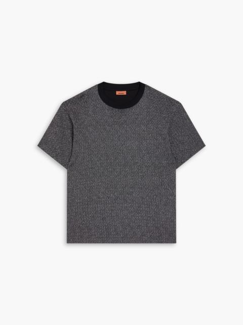 Missoni Metallic crochet-knit cotton-blend T-shirt