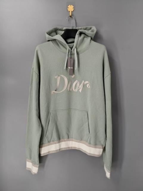 Dior DIOR Mint Green 47 Embroidered Hoodie