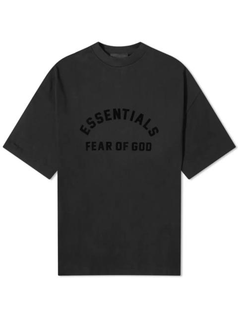 ESSENTIALS Fear of God Essentials SS24 Spring Printed Logo T-shirt 'Jet Black' 125SP242004F