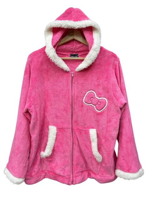 Other Designers Anime - 💖VINTAGE 2013 Sanrio Hello Kitty Pink Fluffy Fleece Hoodie