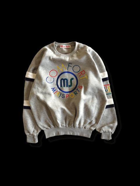 Other Designers Vintage - Rare🔥Miki Sports Comfort Spell Out Crewneck
