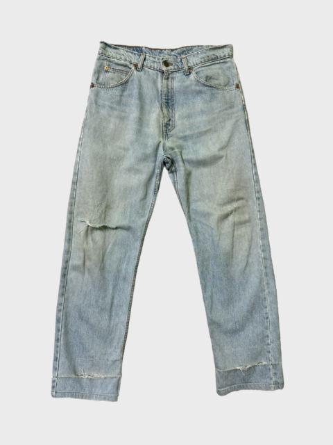 Other Designers Vintage Levi's 507 Blue Orange Tab Distressed Alter Denims