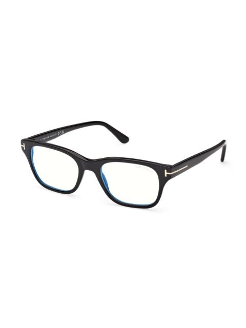 TOM FORD Tom Ford Blue Light Block Square Men's Eyeglasses FT6120-B 001 52