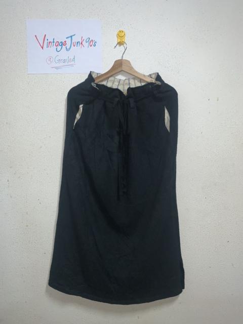 Ground Y - Vintage 1990 Y’s Yohji Yamamoto Soie Silk Skirt For Men