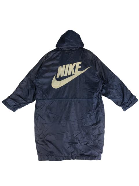 Nike Vintage Nike Swoosh Long Jacket Puffer Jacket