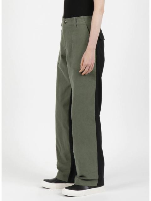 Yohji Yamamoto YY Regulation GABARDINE R-WAIST SHIFTED PANT