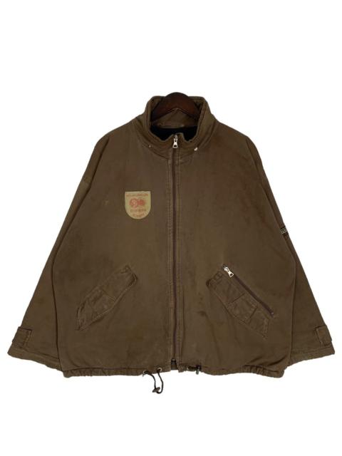 Other Designers Vintage Napapijri Voyage High Tenacity Thick Cotton Jacket
