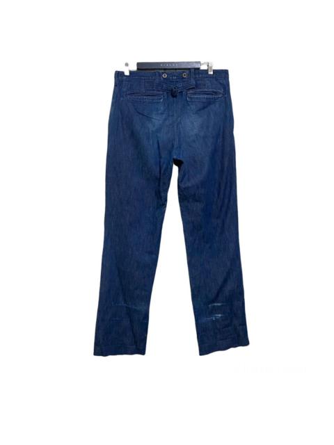 Other Designers Dry Bones Denim Work Pants Buckle Back