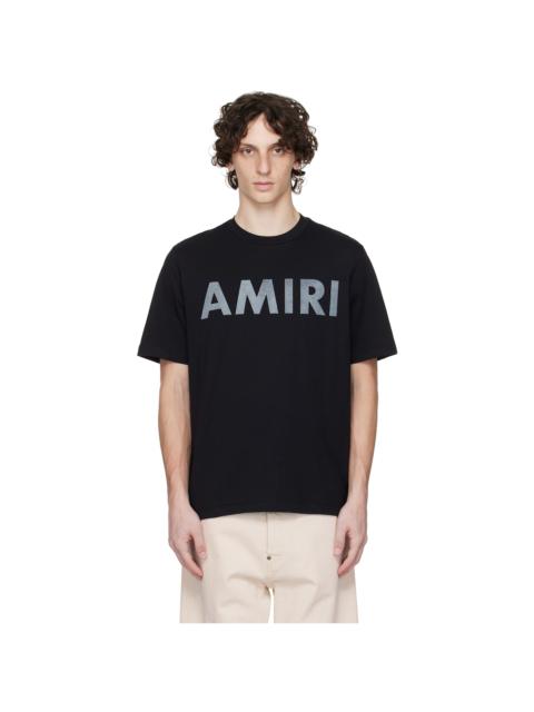 AMIRI Black 'Amiri' Stencil T-shirt