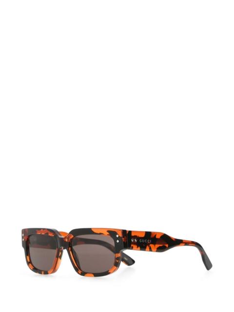 GUCCI Gucci Men Multicolor Acetate Sunglasses