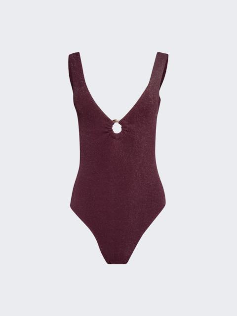 bond-eye Ring Mara One Piece Swimsuit Amrena Lurex Micro