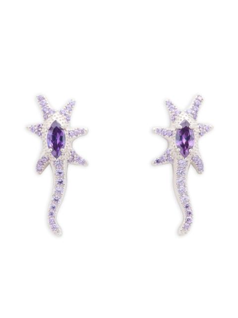 Collina Strada LAVENDER STAR TRAIL EARRINGS