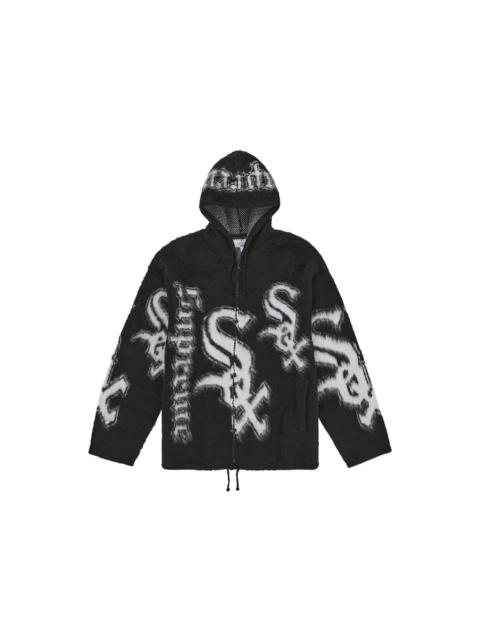 Supreme Supreme Chicago White Sox Zip Up Hooded Sweater Black