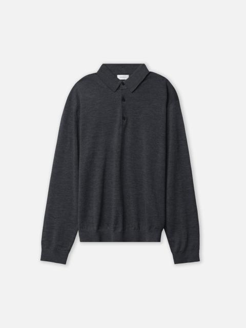 John Elliott CASHMERE WOOL BLEND POLO