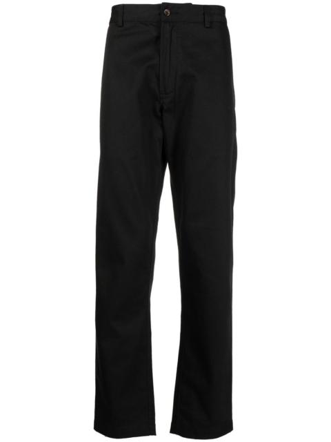 Universal Works four-pocket slim tailored trousers
