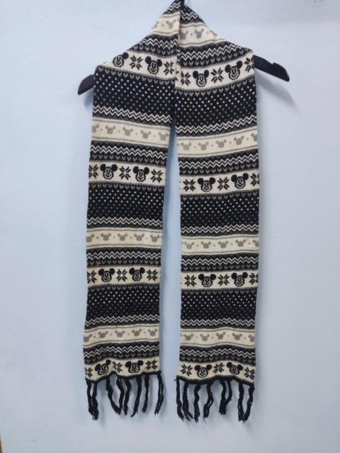 Other Designers Vintage Tokyo Disney Resort Japan Mickey Mouse Scarf Muffler Winter Scarves