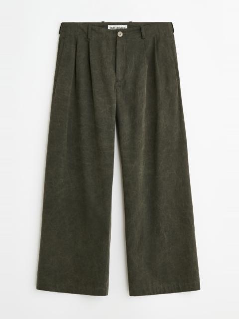 Our Legacy Bridge Chino Antique Mudd Coated Sateen