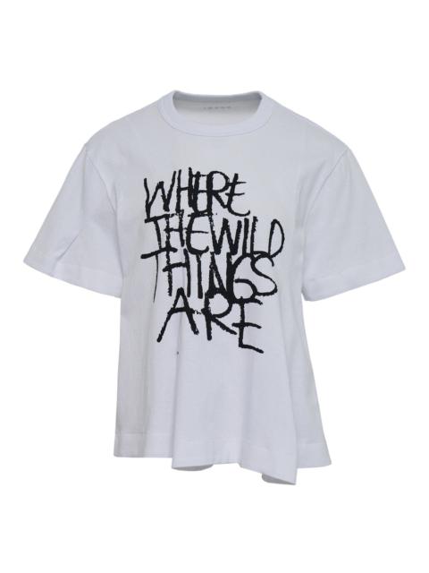 sacai WHERE THE WILD THINGS ARE Cotton Jersey T-Shirt