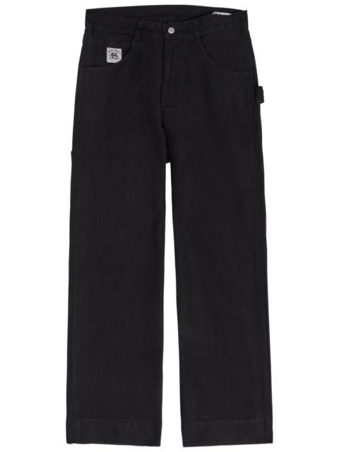 Supreme Supreme Distressed Loose Fit Selvedge Jean 'Washed Black