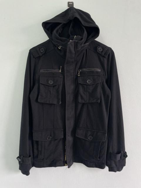 Hysteric Glamour VINTAGE IN THE ATTIC MULTIPOCKET HOODIE