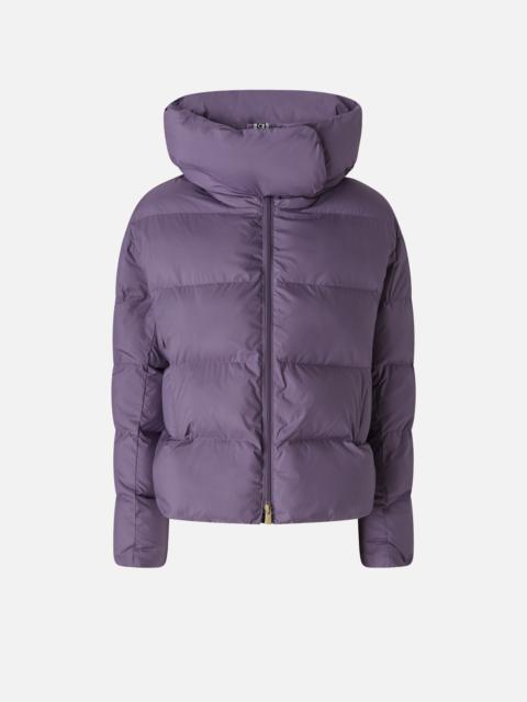 PINKO TECHNICAL CANVAS JACKET WITH HOOD