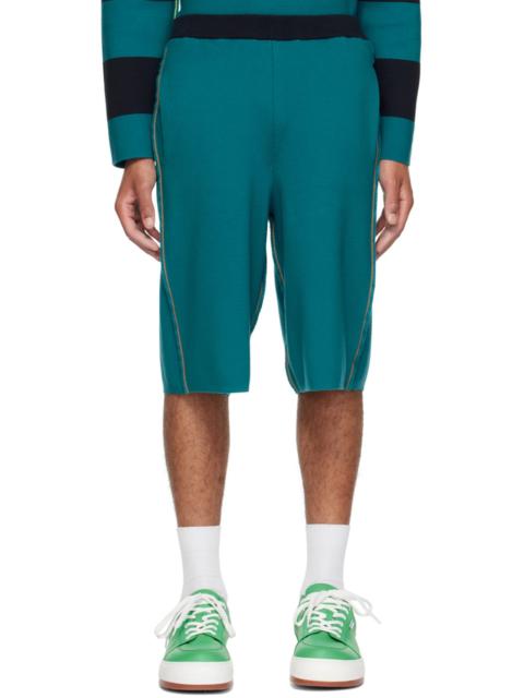 SUNNEI Blue Cotton Shorts