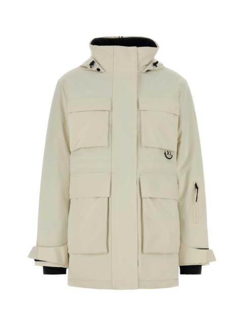 BOSS Boss Women Ivory Stretch Nylon Jacket