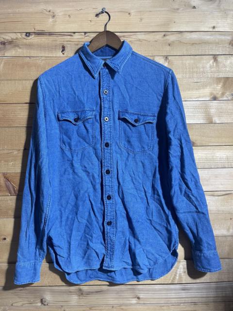Vintage double ralph lauren button up shirt