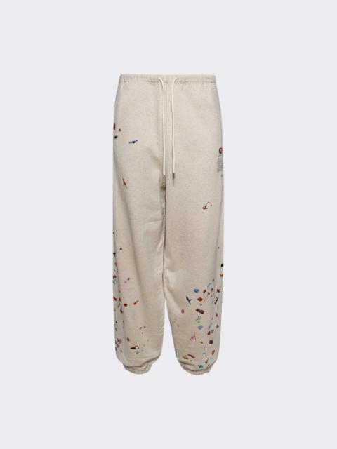 Maison MIHARAYASUHIRO Sticker Pants White