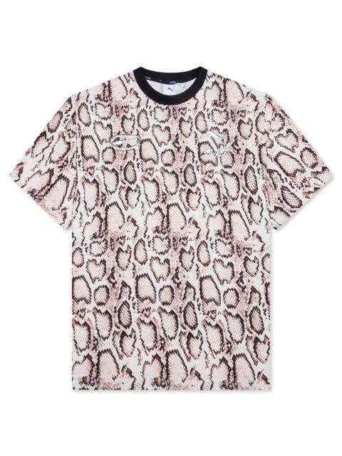PUMA PUMA X A$AP ROCKY SNAKESKIN TEE - FROSTED IVORY