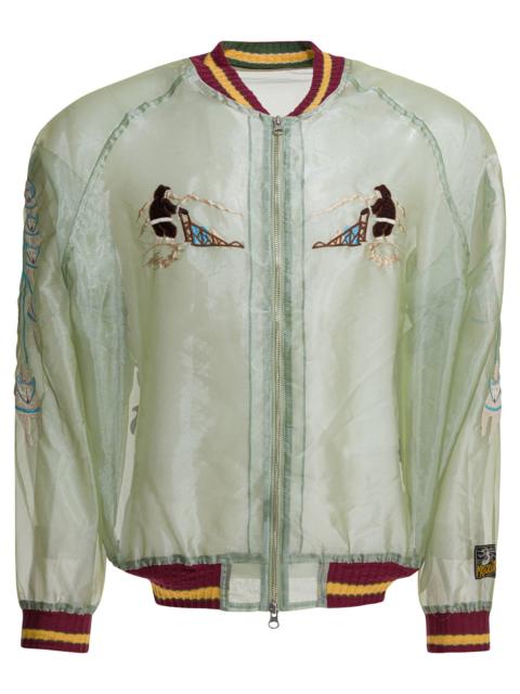 Kapital Kapital "sheer Pearl Mosquito Guard" Bomber Jacket