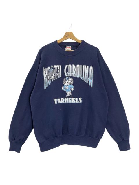 Other Designers Vintage - 90s North Carolina Tar Hells Crewneck Sweatshirt Size XL