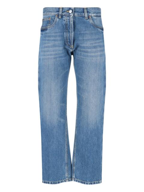 Prada LOGO STRAIGHT JEANS