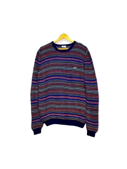 LACOSTE Lacoste Multicolor Southweatern Aztec Knitted Pulls Sweater