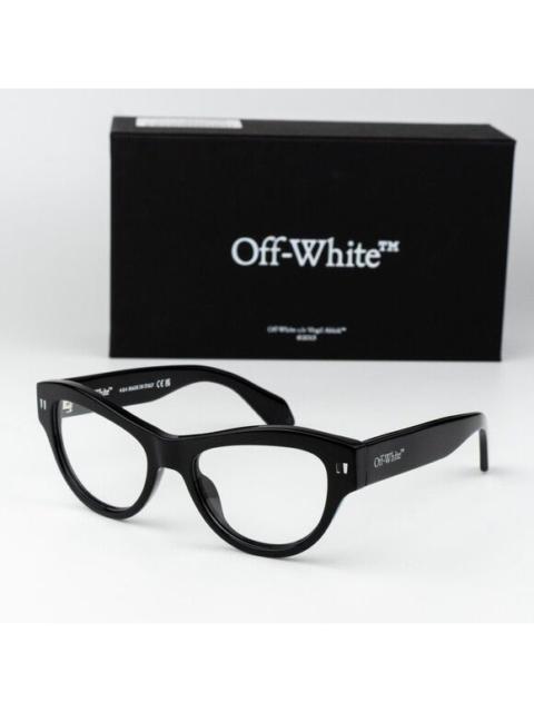 Off-White Off-White STYLE 76 Women Eyeglasses Black Square OERJ076 STYLE 76 1000