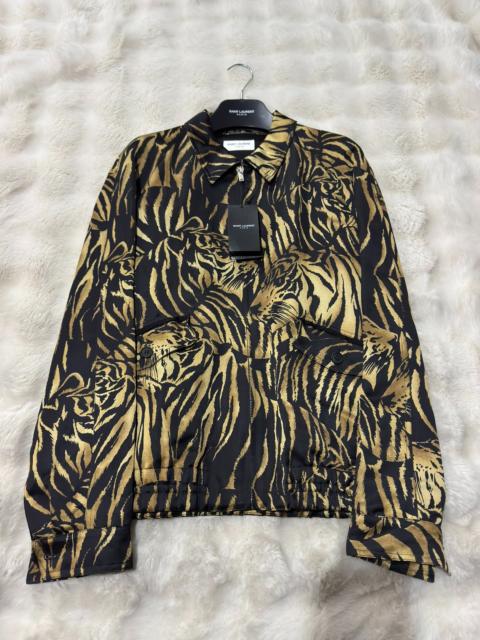 SAINT LAURENT Saint Laurent (YSL) Brand-New Tiger-Print Jacket