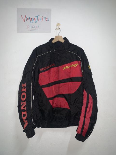 Other Designers Honda × Japanese Brand × Vintage - Vintage HONDA RACING RIDER JACKET Nylon