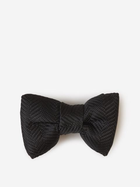 TOM FORD TEXTURED SILK BOW TIE